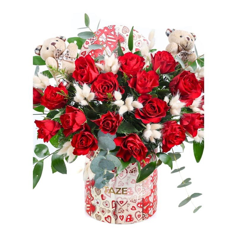 Red Rose Box