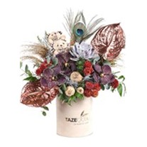 Cream Velvet Box