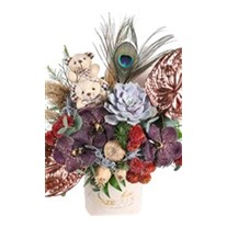Cream Velvet Box