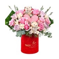 Red Velvet Heart Box