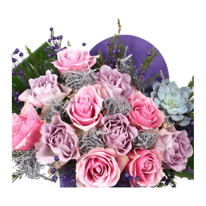 Lilac Velvet Box