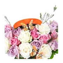 Orange Light Rose Box