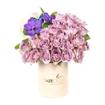 Lilac Roses Art