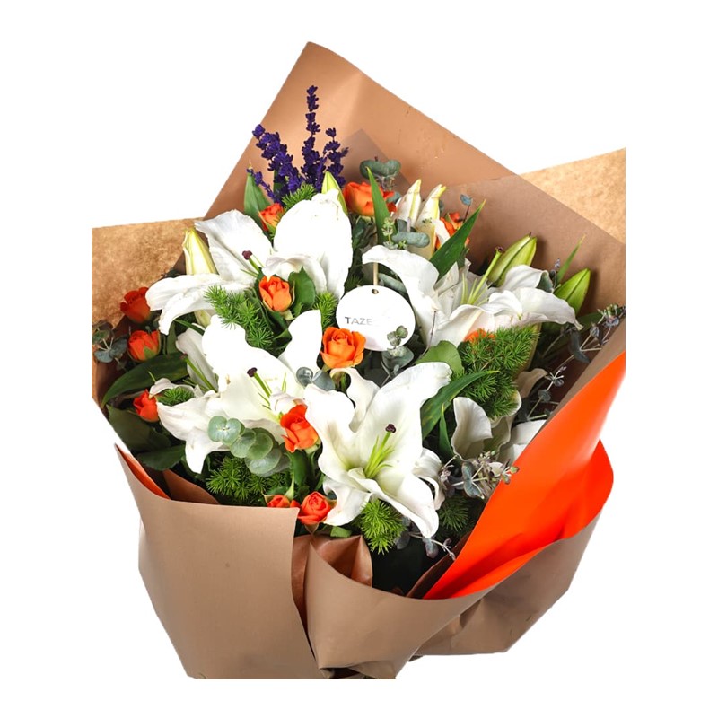 Dreamlike Lilies Bouquet