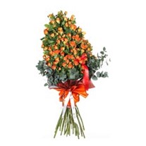 Orange Dreams Çardak Gül Buketi 100 cm