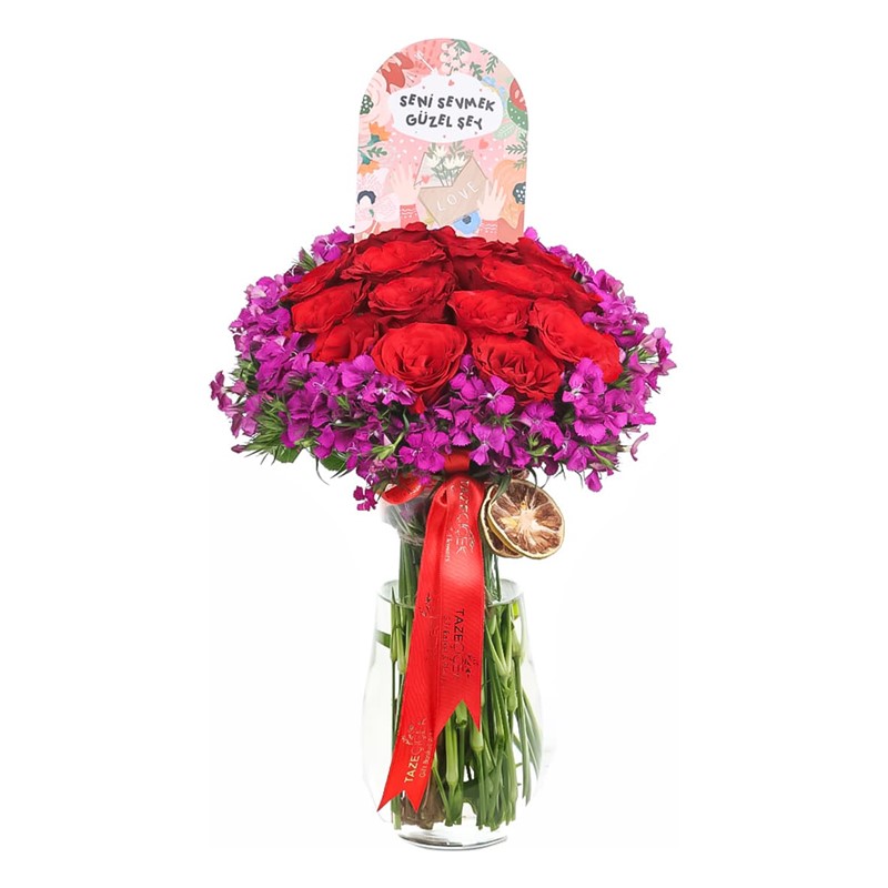 Loving You Kırmızı Güller