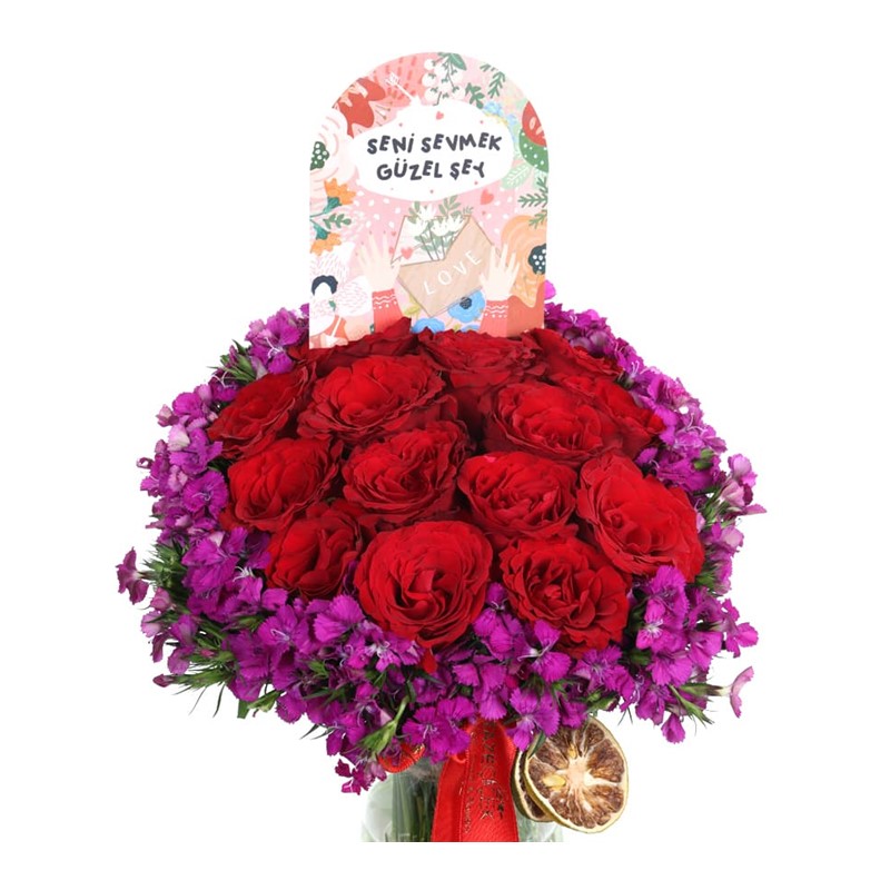 Loving You Kırmızı Güller