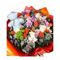 Pedestal Mix Bouquet Çiçek Aranjmanı
