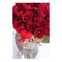 Lovers Heart 19 Gül Sevgiliye Çiçek