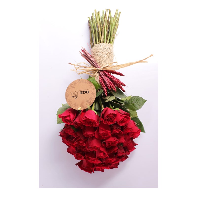 Queen for Valentines Day 35 Adet Kırmızı Gül