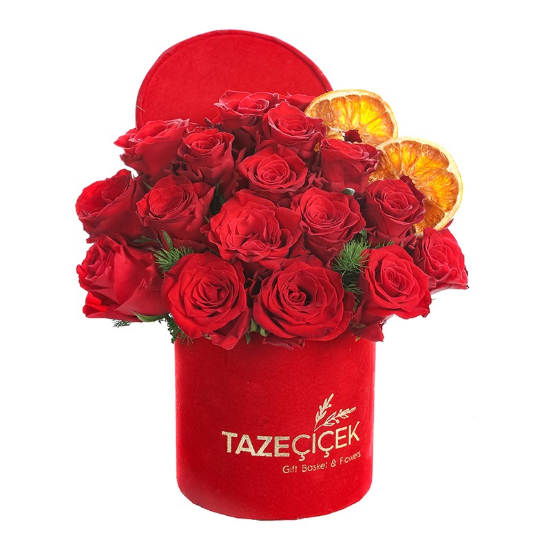Velvet Petals Delight Gül Kutusu