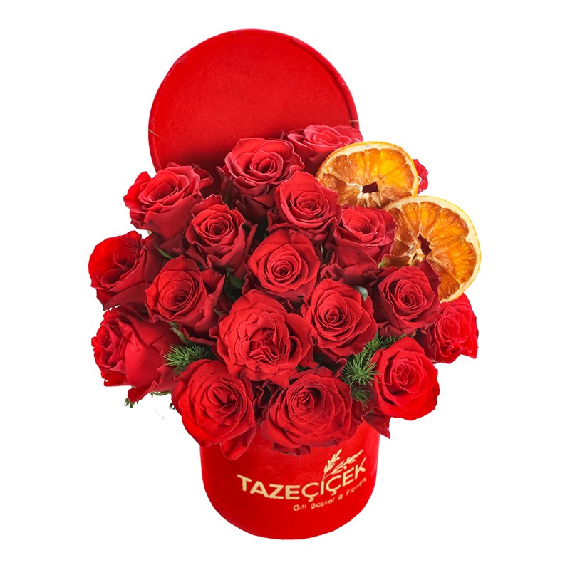 Velvet Petals Delight Gül Kutusu