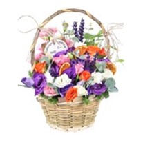 Floral Rain Çiçek Sepeti Aranjmanı