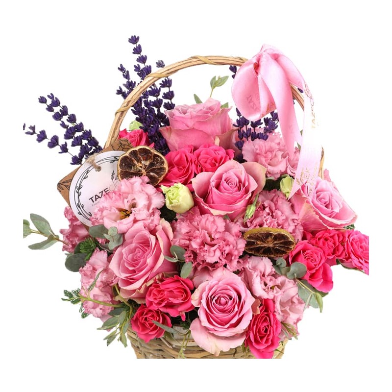 Floral Fusion Sepette Çiçek