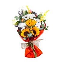 Flower Love Kırçiçeği Buketi