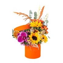 Sunflower Smile Box Aranjman