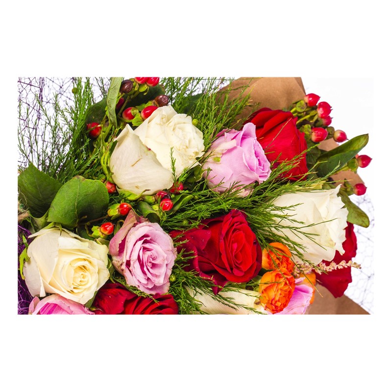 Roses Sapphire Çiçek Buketi