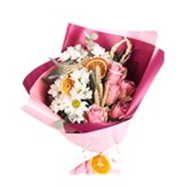 Soft Pink Papatya Buketi