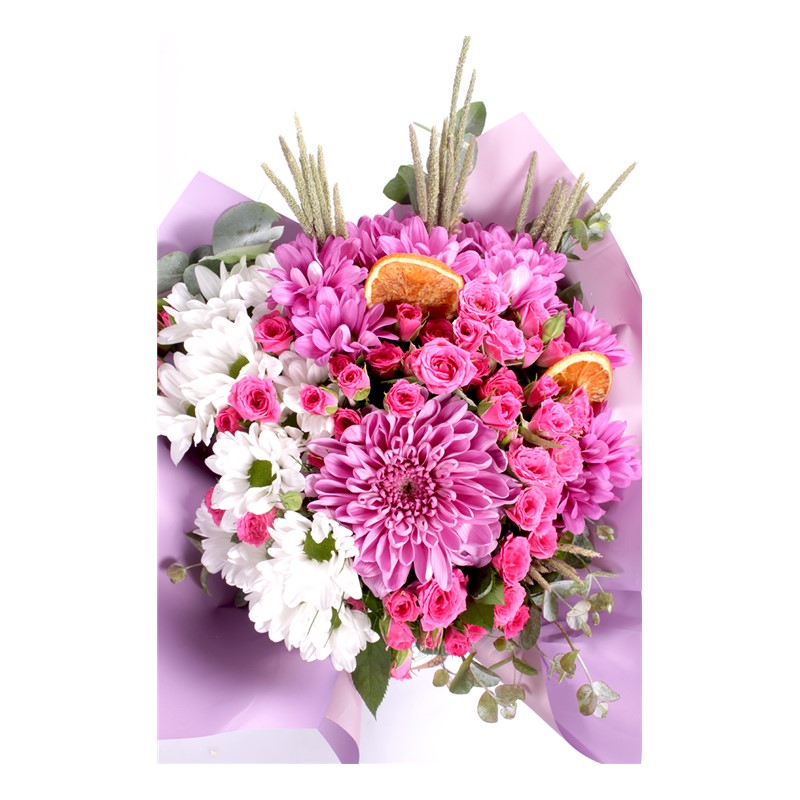 Seasonal Pink Love Çiçek Buketi