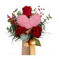 Sweetheart’s Kiss 3 Kırmızı Gül