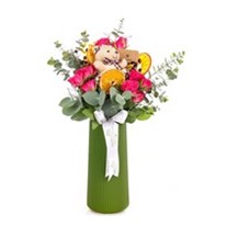 Flowerbomb Pembe Çardak Güller