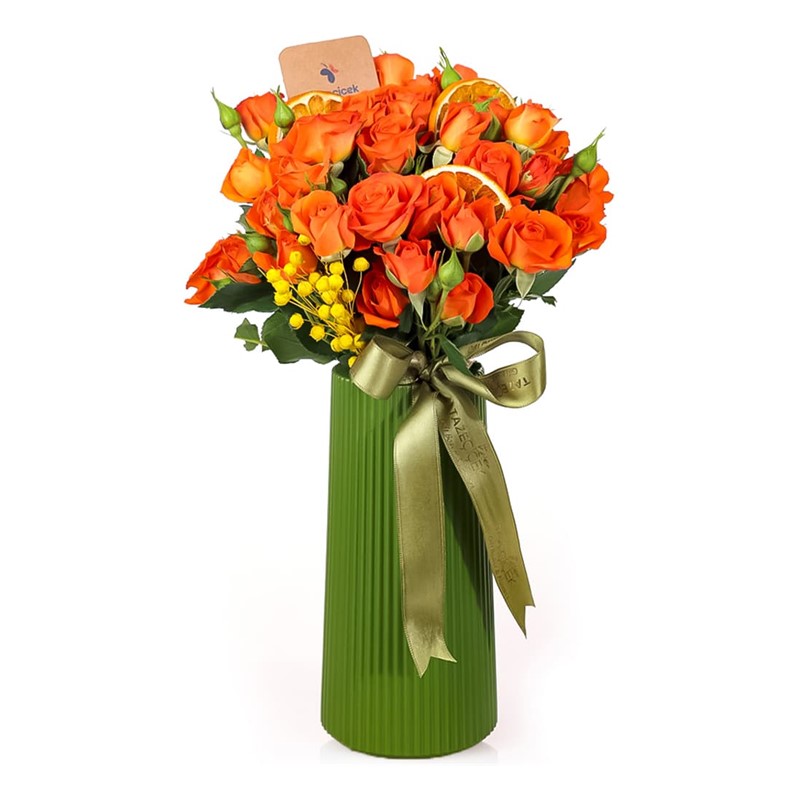 Dazzling Orange Love Güller