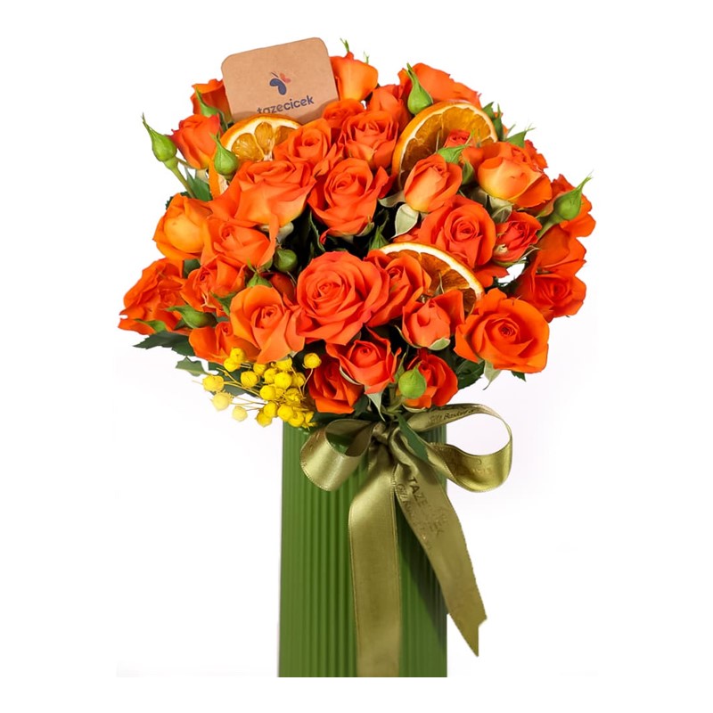 Dazzling Orange Love Güller
