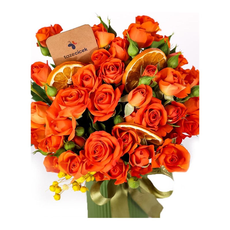 Dazzling Orange Love Güller