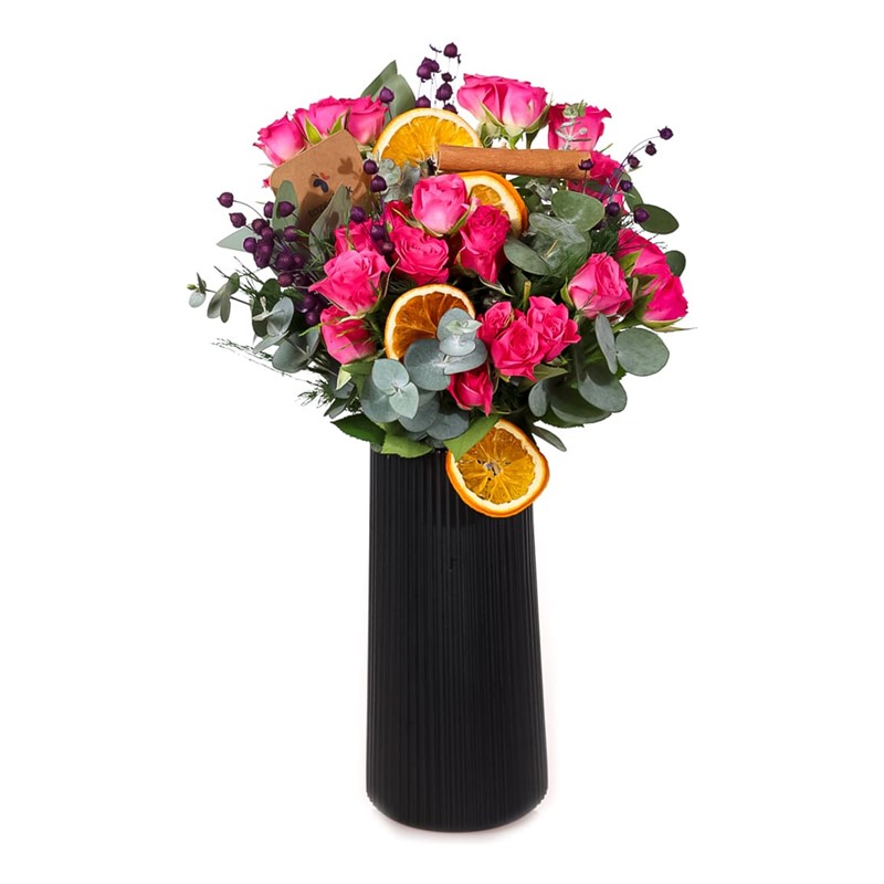 Pink Sunset 21 Mini Pembe Gül