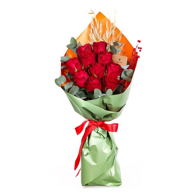 Anniversary Bliss Kırmızı Gül Buketi