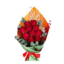 Anniversary Bliss Kırmızı Gül Buketi