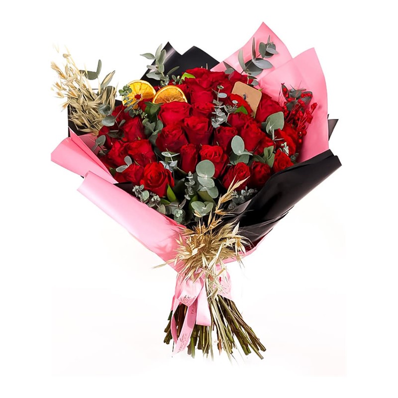Heart to Heart 41 Kırmızı Gül Buketi