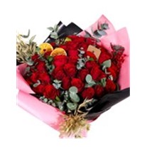 Heart to Heart 41 Kırmızı Gül Buketi