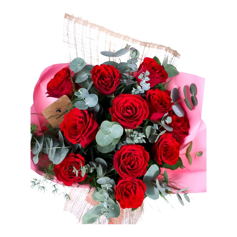 Purest Love 11 Kırmızı Gül Buketi