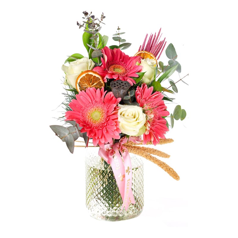 Gerbera Waltz Çiçek Aranjmanı