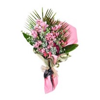 Pastel Orchid Grace Premium Buket