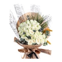 Newspaper Roses