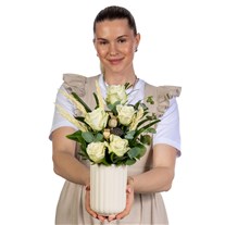 Pure White Love Beyaz Güller