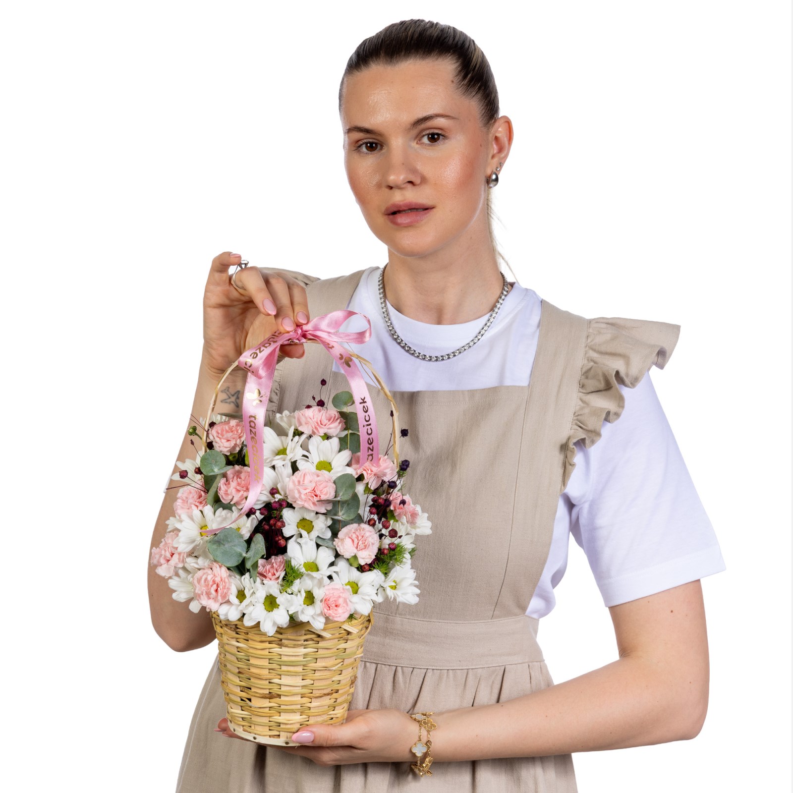 Blush & Bloom Papatya Sepeti