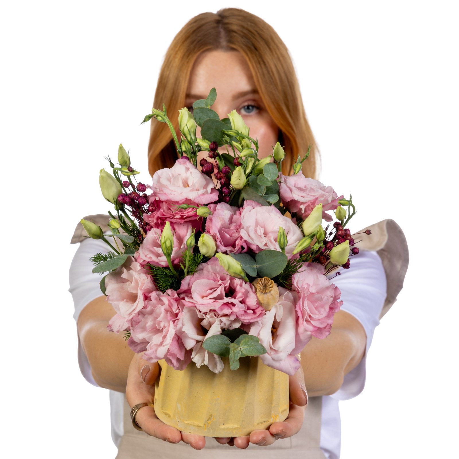 Blush Garden Elegance Lisyantuslar