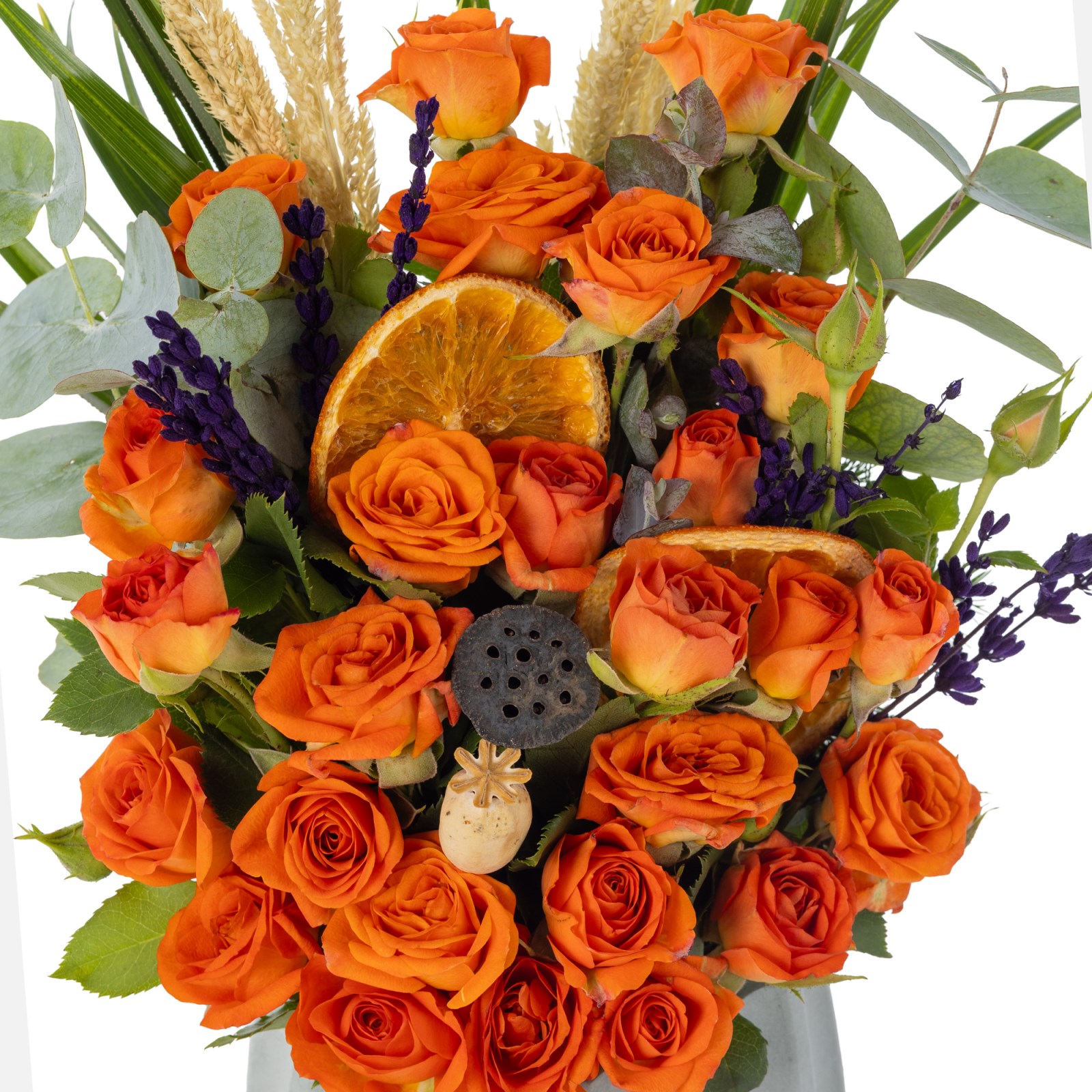 Orange Sunset Roses Güller