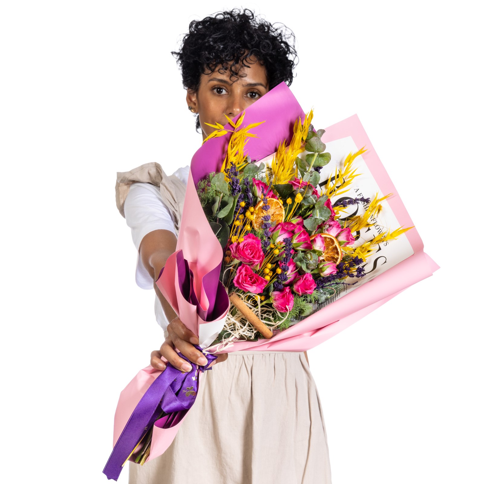 Blushing Pink Mirage Gül Buketi