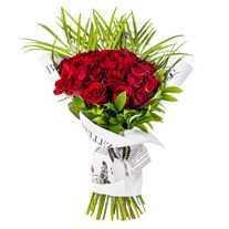 Crimson Romance Roses