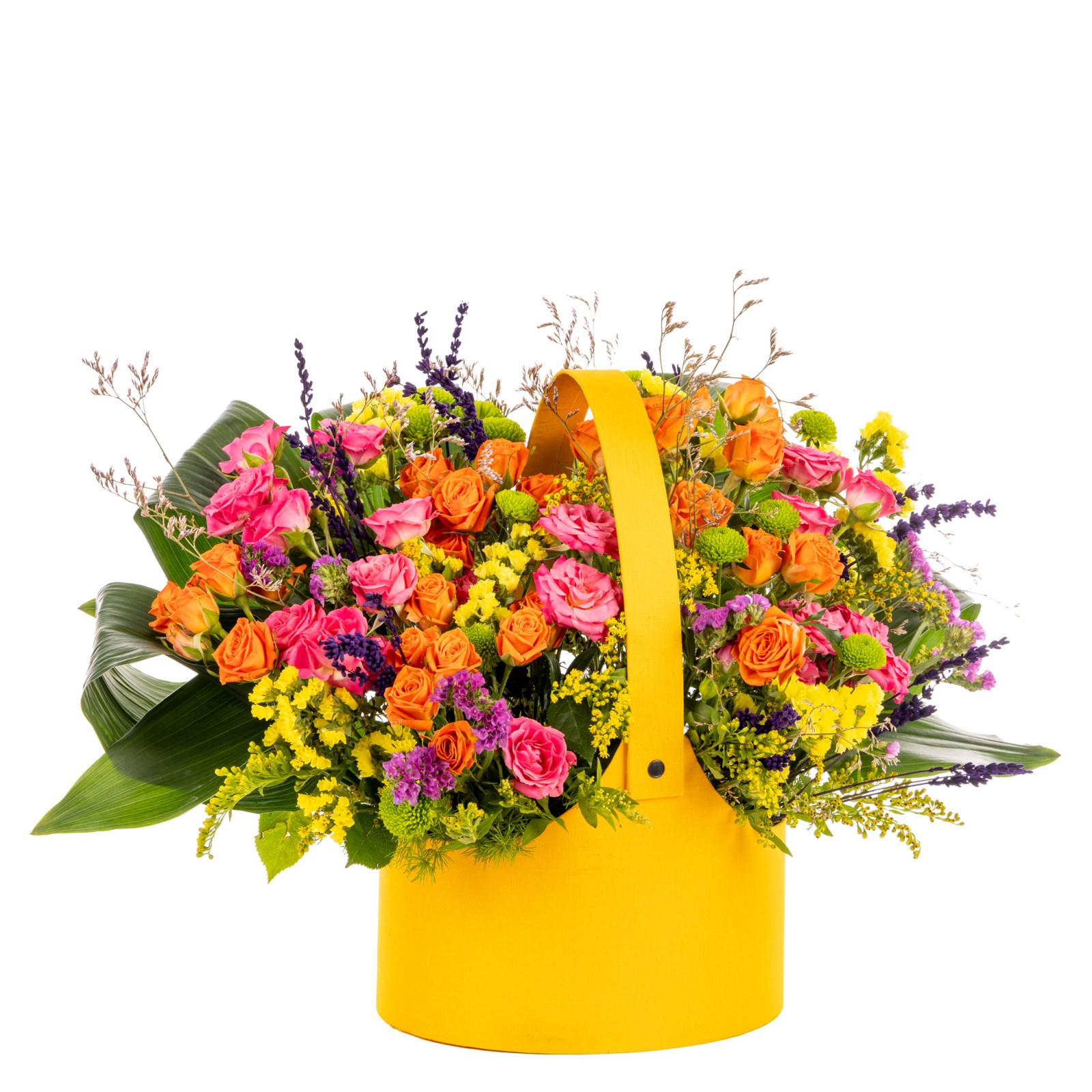 Yellow Box Çardak Gül Çantası