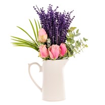 Lavender Love Seramik Sürahide Lavantalar