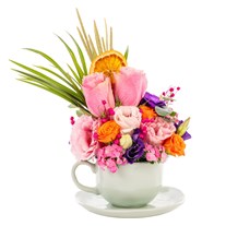 Joyful Bloom Gül Aranjmanı