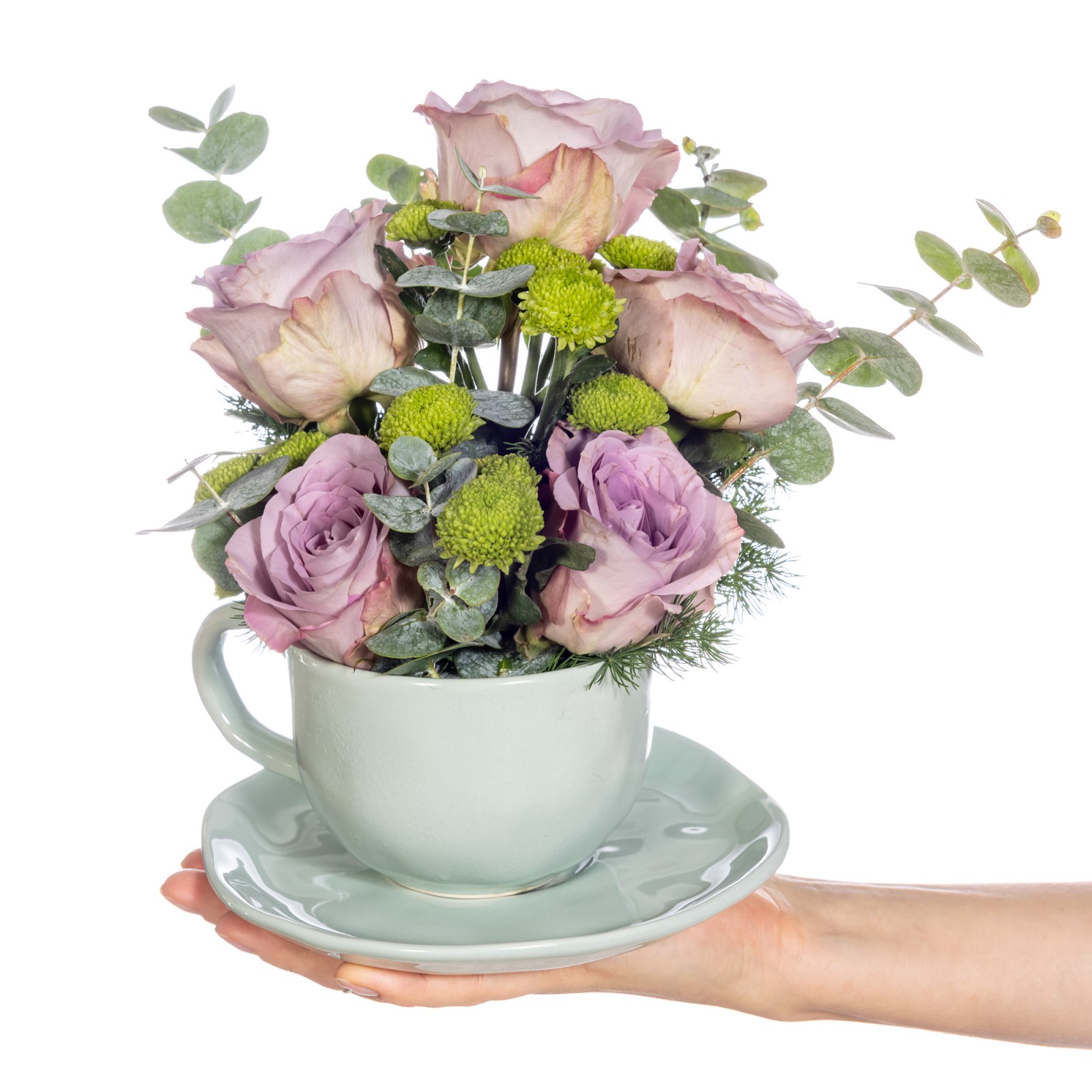 Bloomy Cup Lila Güler