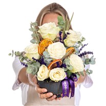 Tender Bloom Beyaz Güller