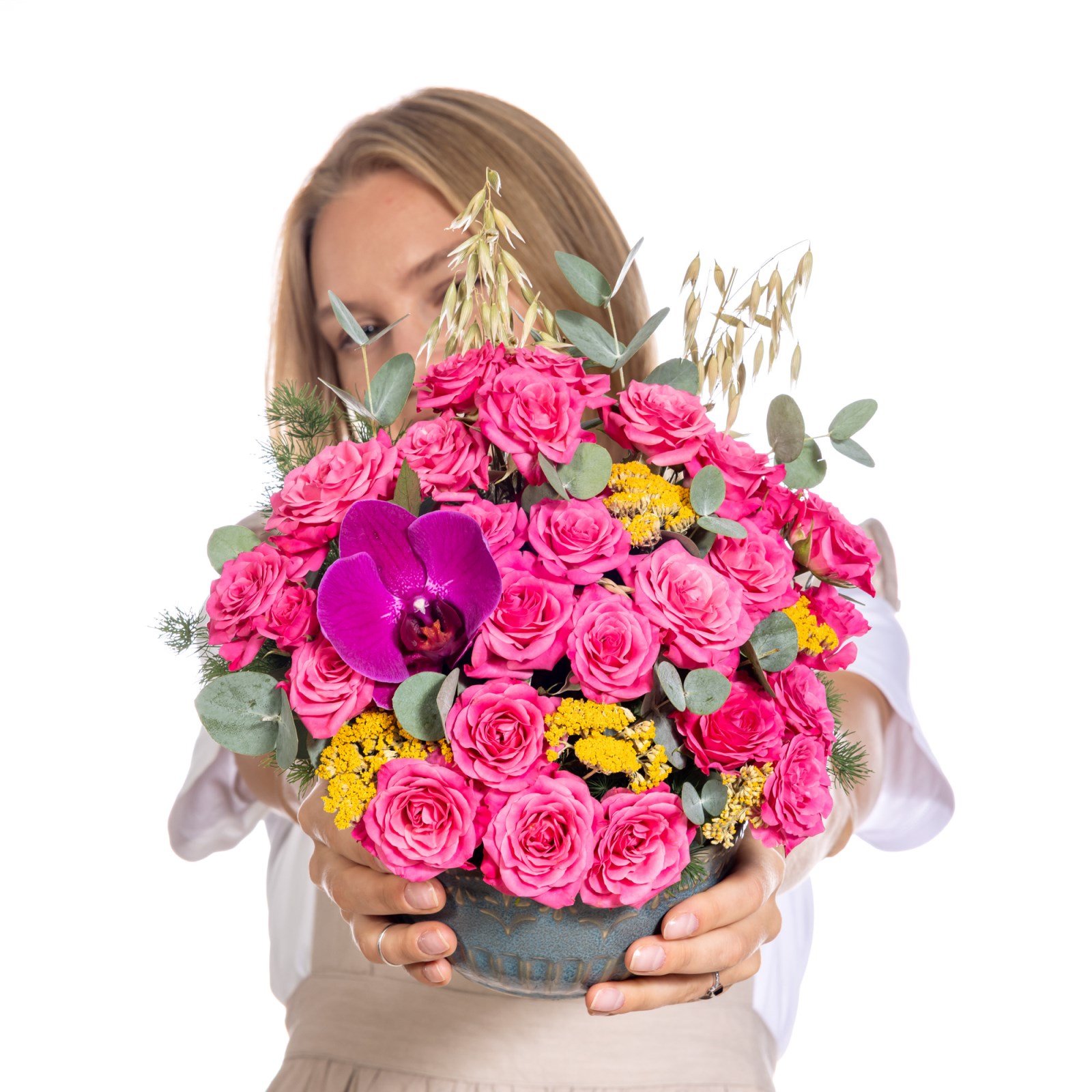 Sunrise Bloom Pembe Çardak Güller