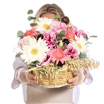 Soft Breeze Gerbera Sepeti